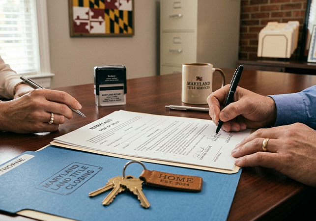 VA entitlement restored at closing Maryland cash sale